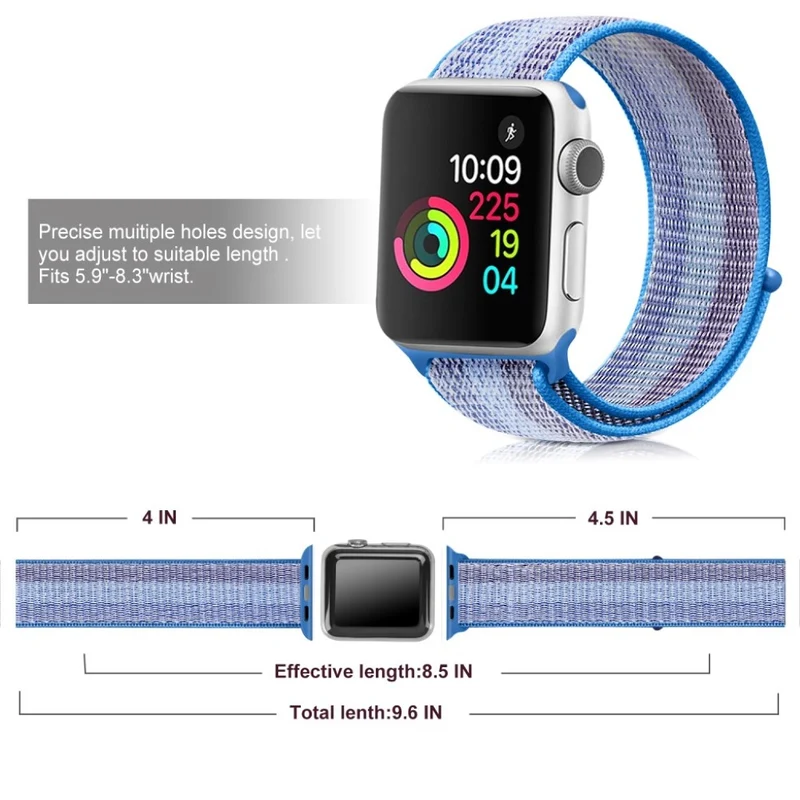 Super süß Apple Watch Series 5 40mm Textil / Nylon armband