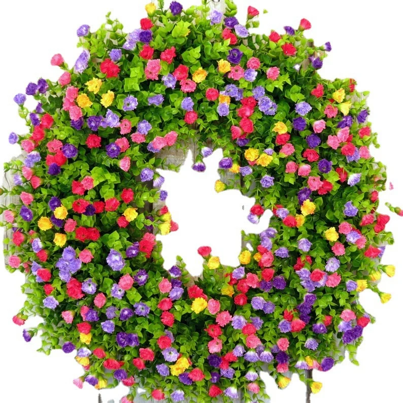 Floraler dekorativer Kranz