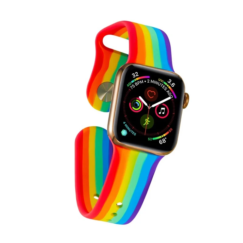 Modisch Apple Watch Series 5 44mm Silikon / TPU armband