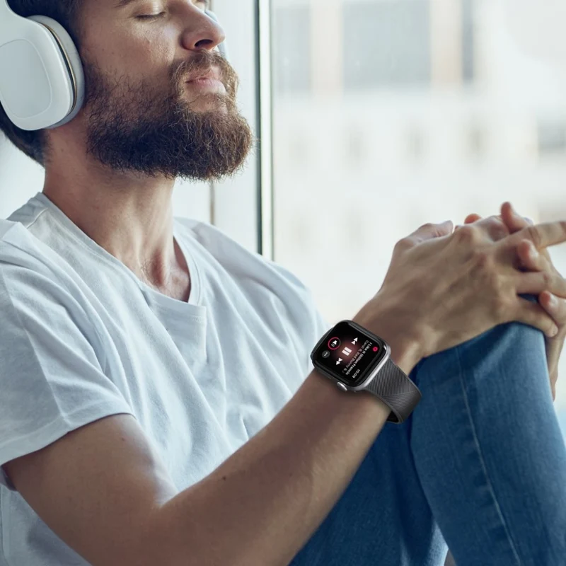 Megastark Apple Watch Series 5 44mm Silikon / TPU armband