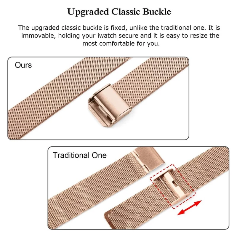 Apple Watch Series 5 44mm / Apple Watch 44mm Metall armband