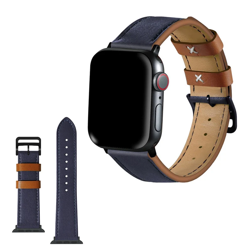 Apple Watch Series 5 44mm / Apple Watch 44mm Echtes Leder armband