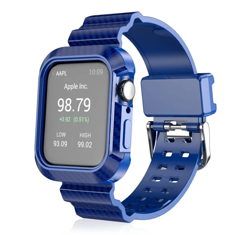 Modisch Apple Watch Series 4 44mm Silikon / TPU armband