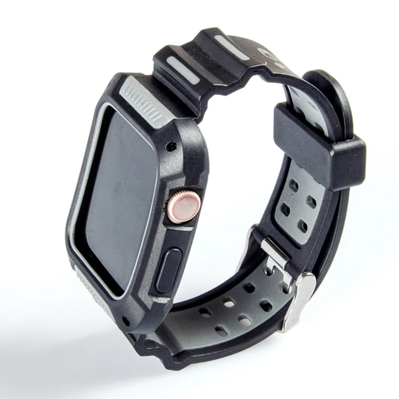 Exquisit Apple Watch Series 4 44mm Silikon / TPU armband