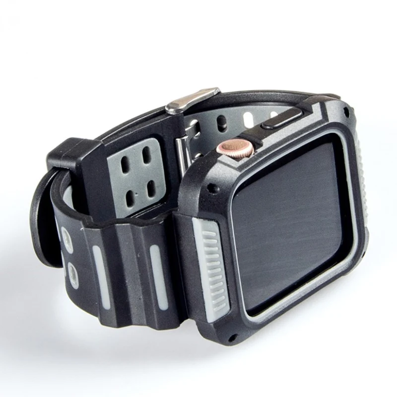 Exquisit Apple Watch Series 4 44mm Silikon / TPU armband