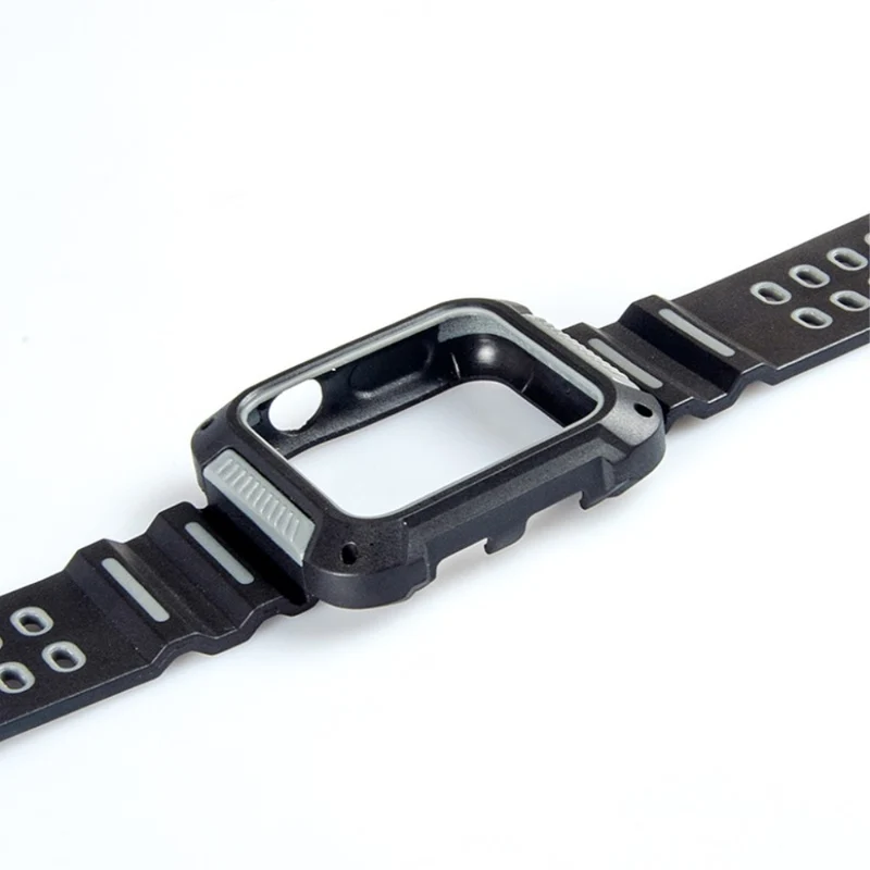 Exquisit Apple Watch Series 4 44mm Silikon / TPU armband