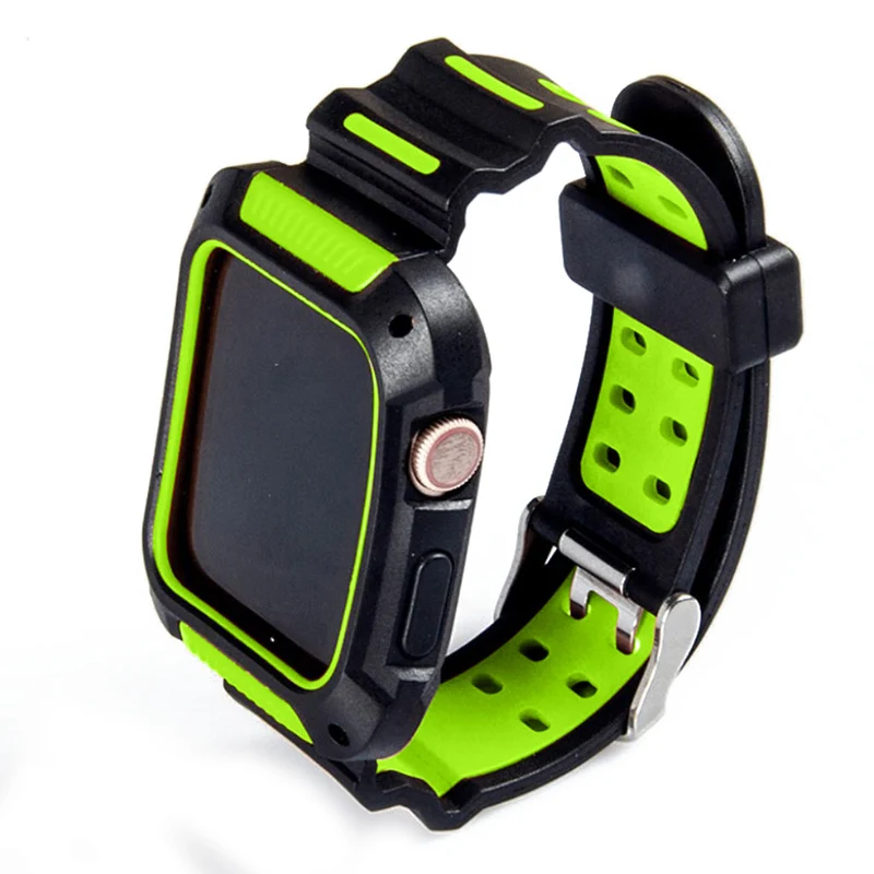 Exquisit Apple Watch Series 4 44mm Silikon / TPU armband