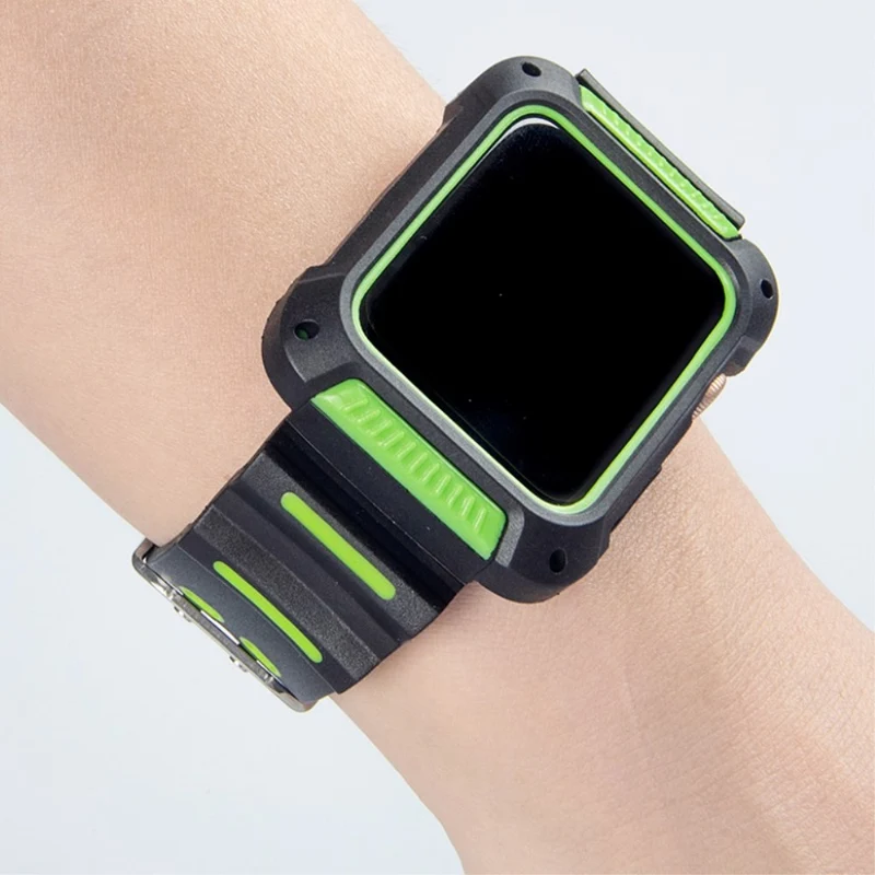 Exquisit Apple Watch Series 4 44mm Silikon / TPU armband