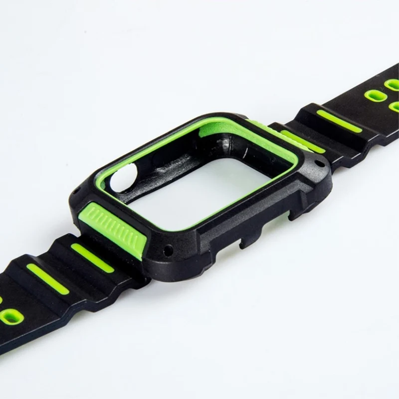 Exquisit Apple Watch Series 4 44mm Silikon / TPU armband