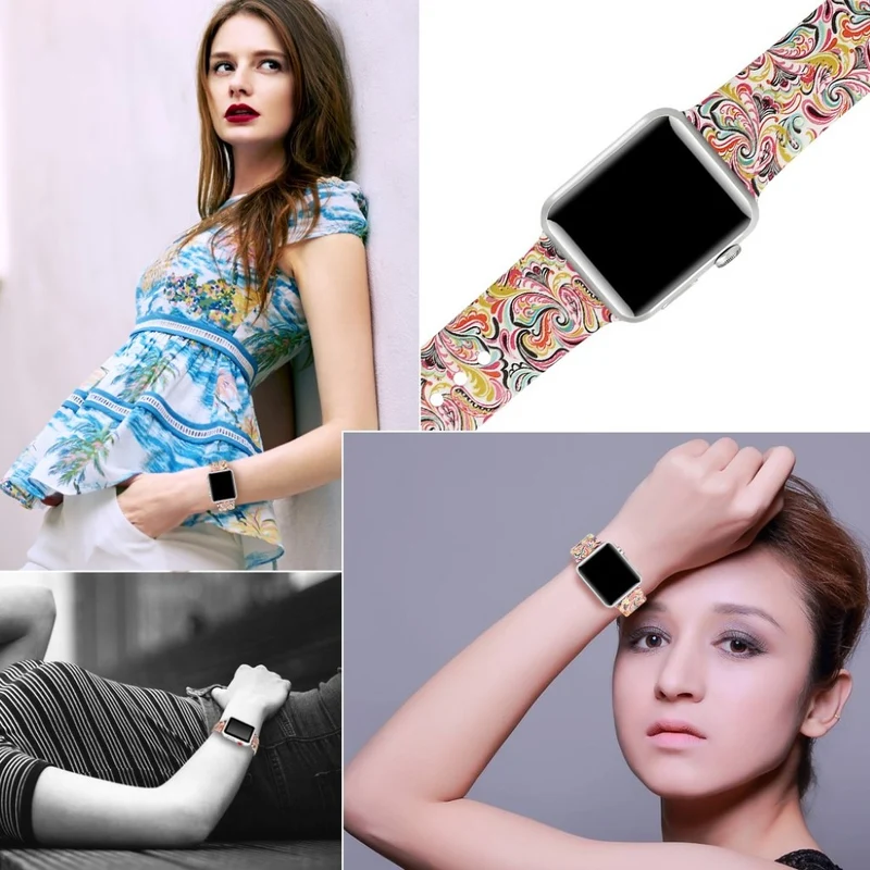 Megastark Apple Watch Series 4 44mm Silikon / TPU armband