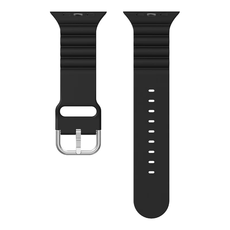 Sehr bequem Apple Watch Series 7 45mm Silikon / TPU armband