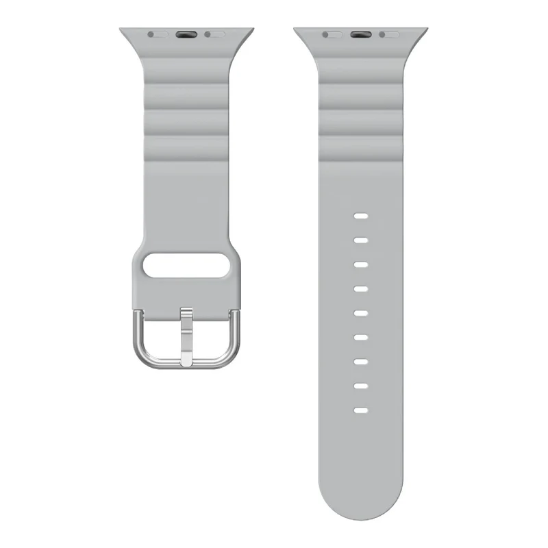 Sehr bequem Apple Watch Series 7 45mm Silikon / TPU armband
