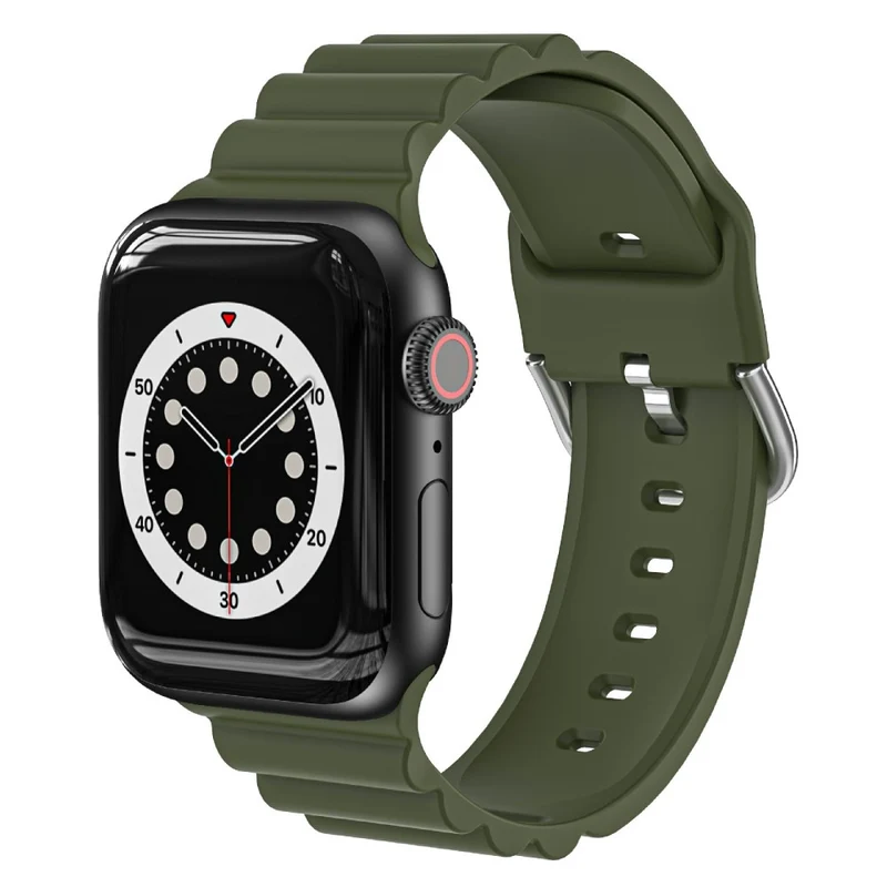 Sehr bequem Apple Watch Series 7 45mm Silikon / TPU armband