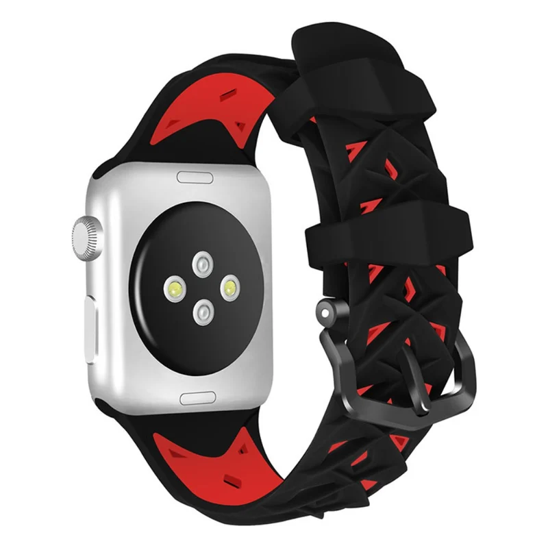 Exquisit Apple Watch Series 7 45mm Silikon / TPU armband