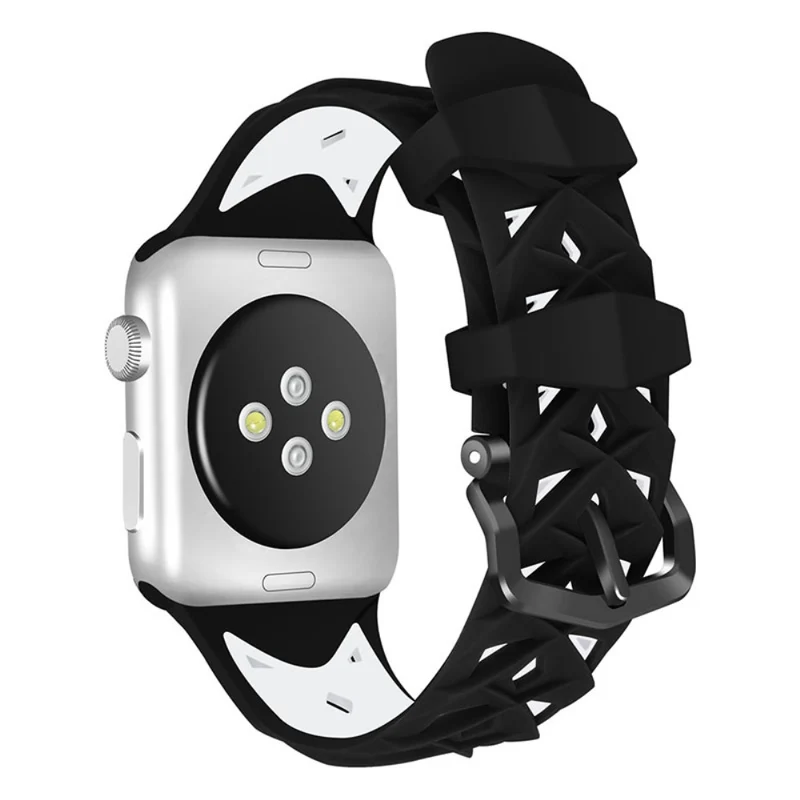 Exquisit Apple Watch Series 7 45mm Silikon / TPU armband
