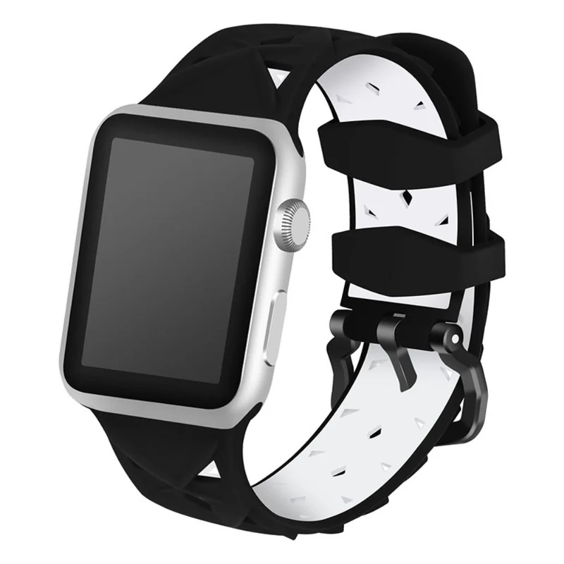 Exquisit Apple Watch Series 7 45mm Silikon / TPU armband