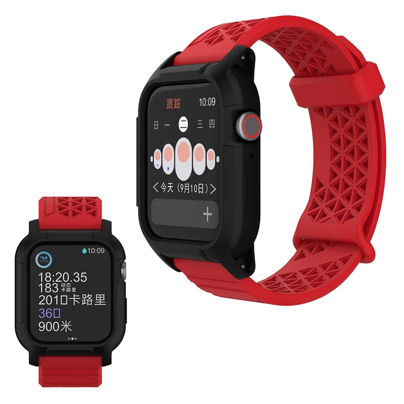 Apple Watch Series 5 44mm / Apple Watch 44mm Silikon / TPU armband