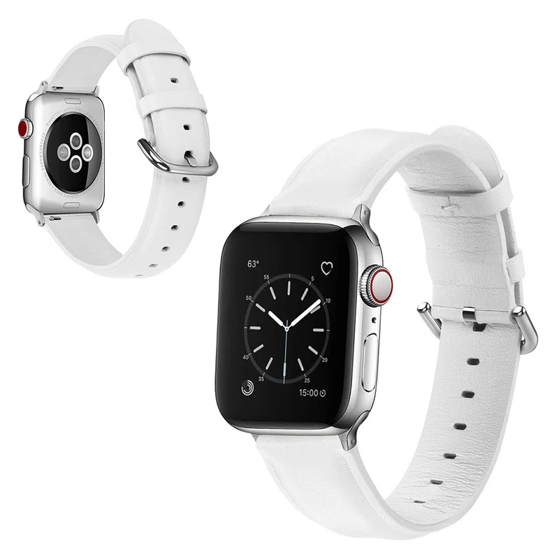 Super schön Apple Watch Series 5 44mm Echtes Leder armband