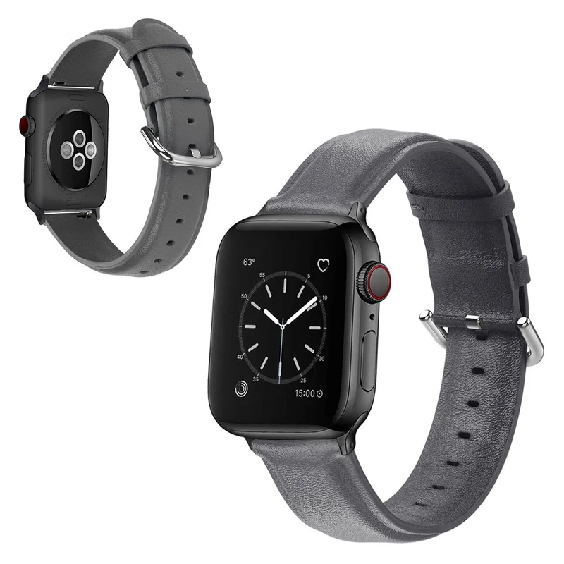 Super schön Apple Watch Series 5 44mm Echtes Leder armband