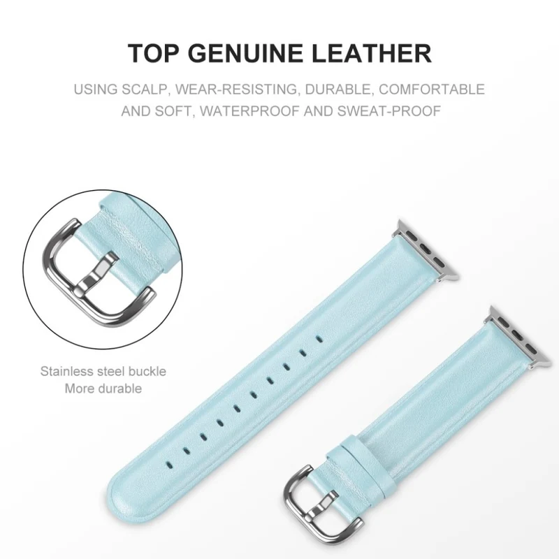 Super schön Apple Watch Series 5 44mm Echtes Leder armband