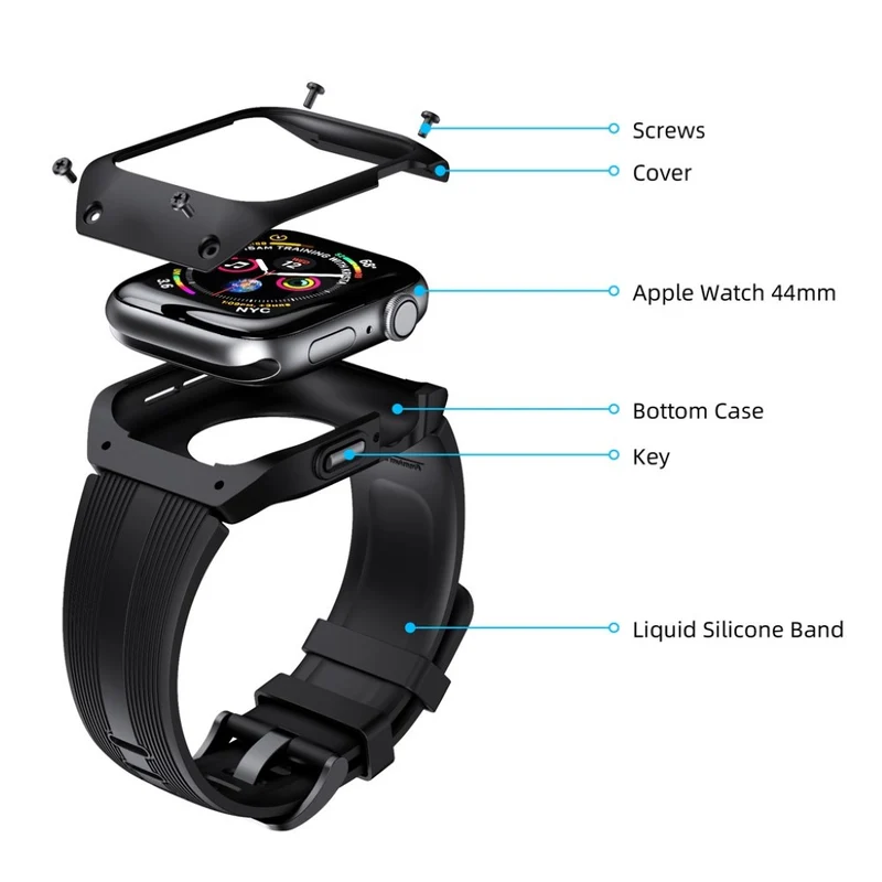 Süß Apple Watch Series 5 44mm Silikon / TPU armband