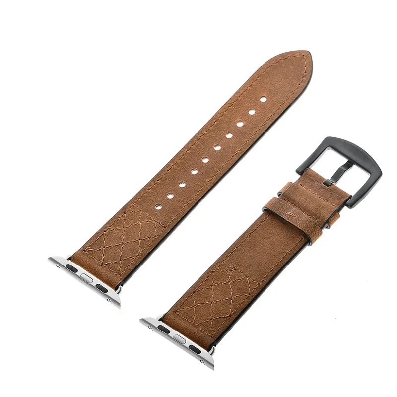 Mega gut Apple Watch Series 5 44mm Echtes Leder armband