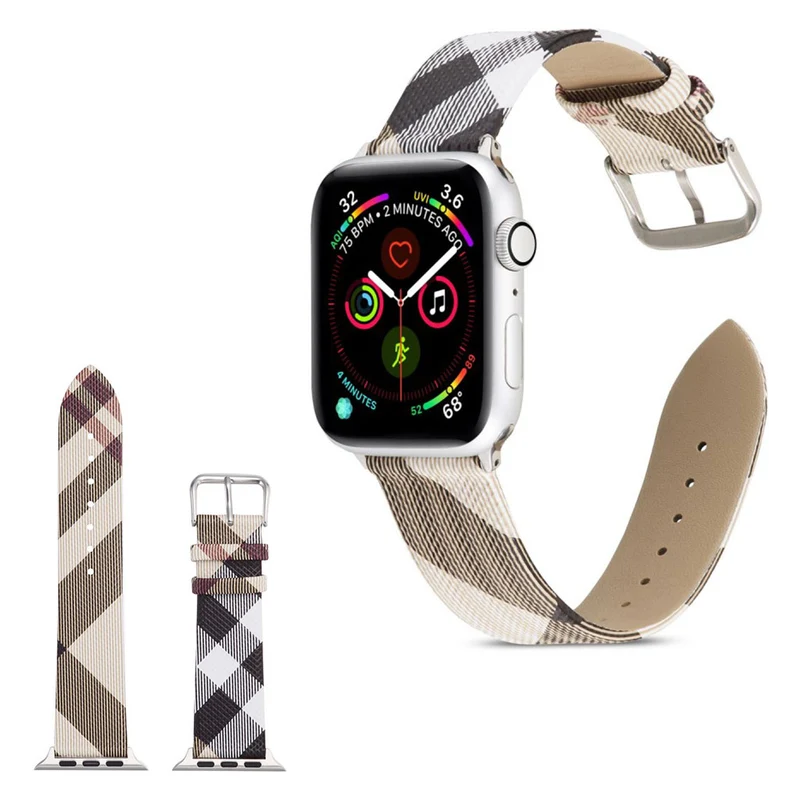 Apple Watch Series 5 44mm / Apple Watch 44mm Echtes Leder armband