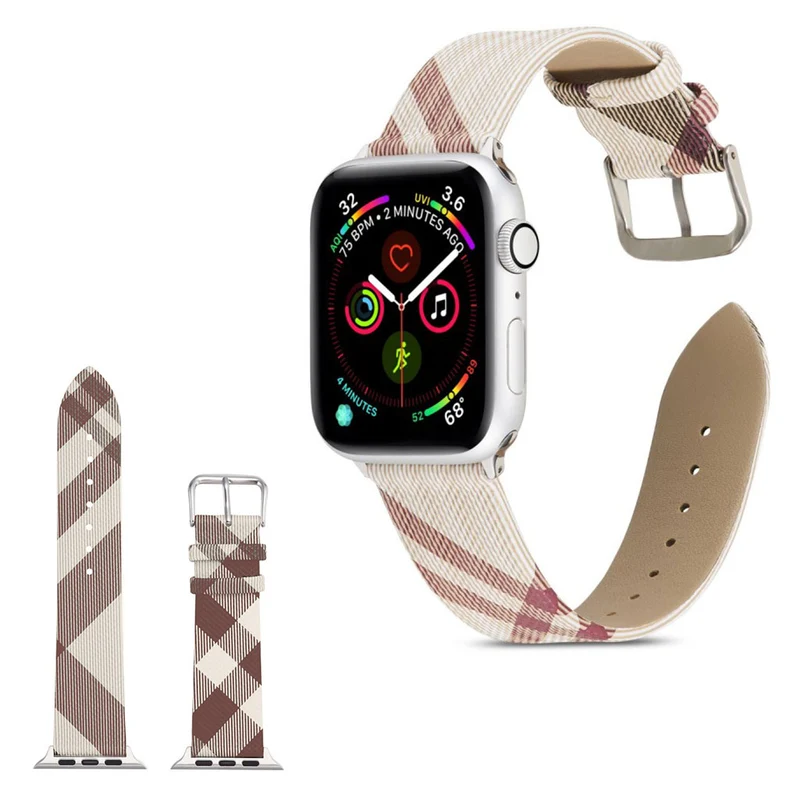 Apple Watch Series 5 44mm / Apple Watch 44mm Echtes Leder armband