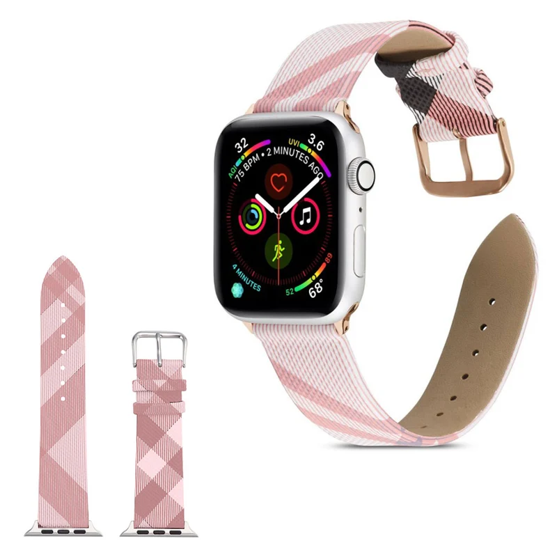Apple Watch Series 5 44mm / Apple Watch 44mm Echtes Leder armband
