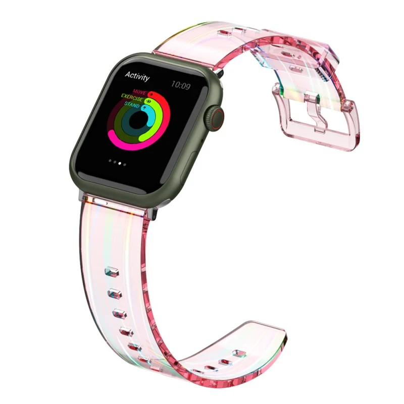 Brillant Apple Watch Series 7 45mm Silikon / TPU armband