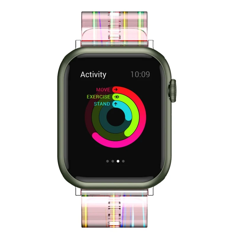 Brillant Apple Watch Series 7 45mm Silikon / TPU armband