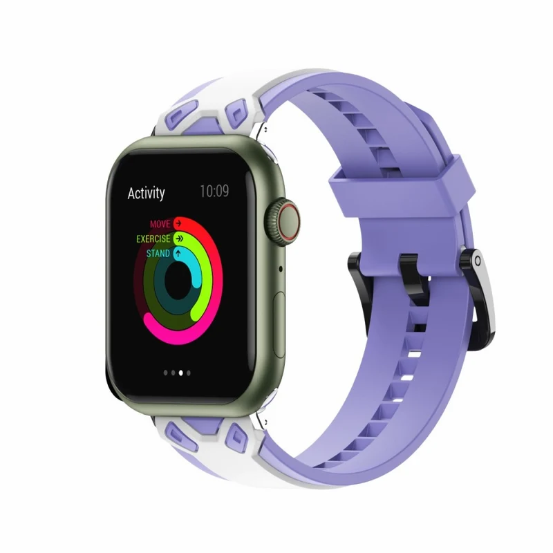 Sehr schön Apple Watch Series 7 45mm Silikon / TPU armband