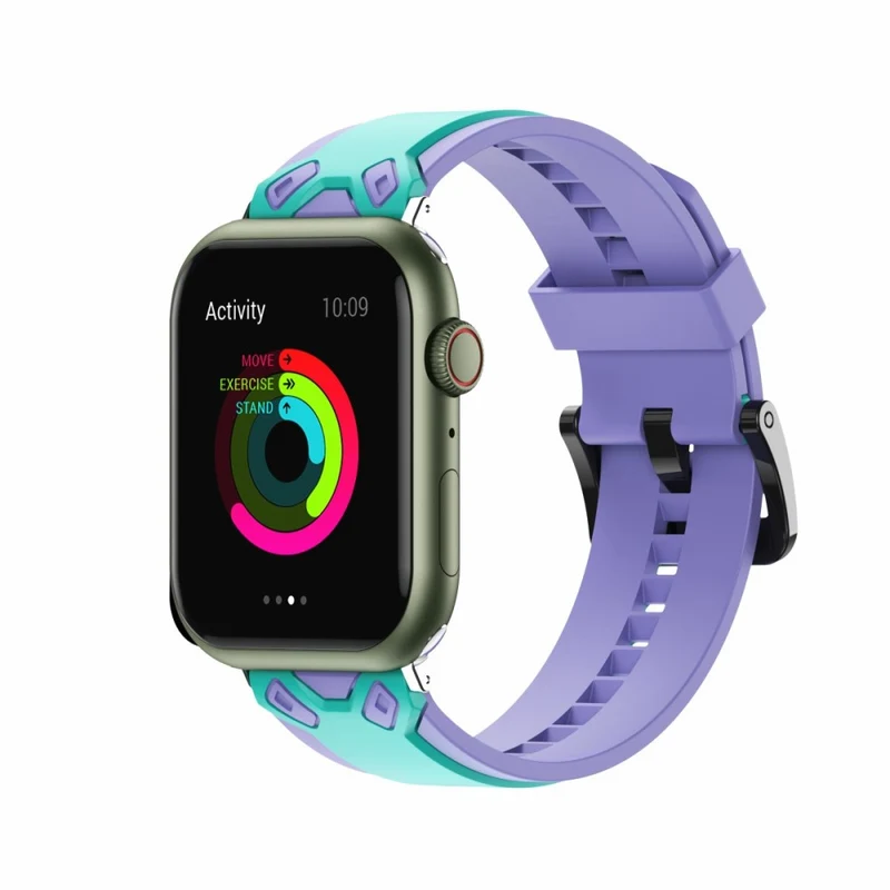 Sehr schön Apple Watch Series 7 45mm Silikon / TPU armband