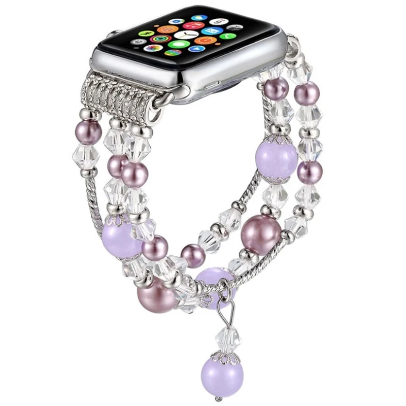 Supersauber Apple Watch Series 1-3 42mm Strass armband