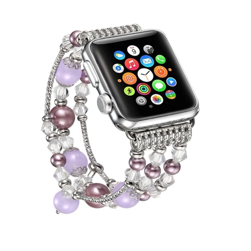 Supersauber Apple Watch Series 1-3 42mm Strass armband