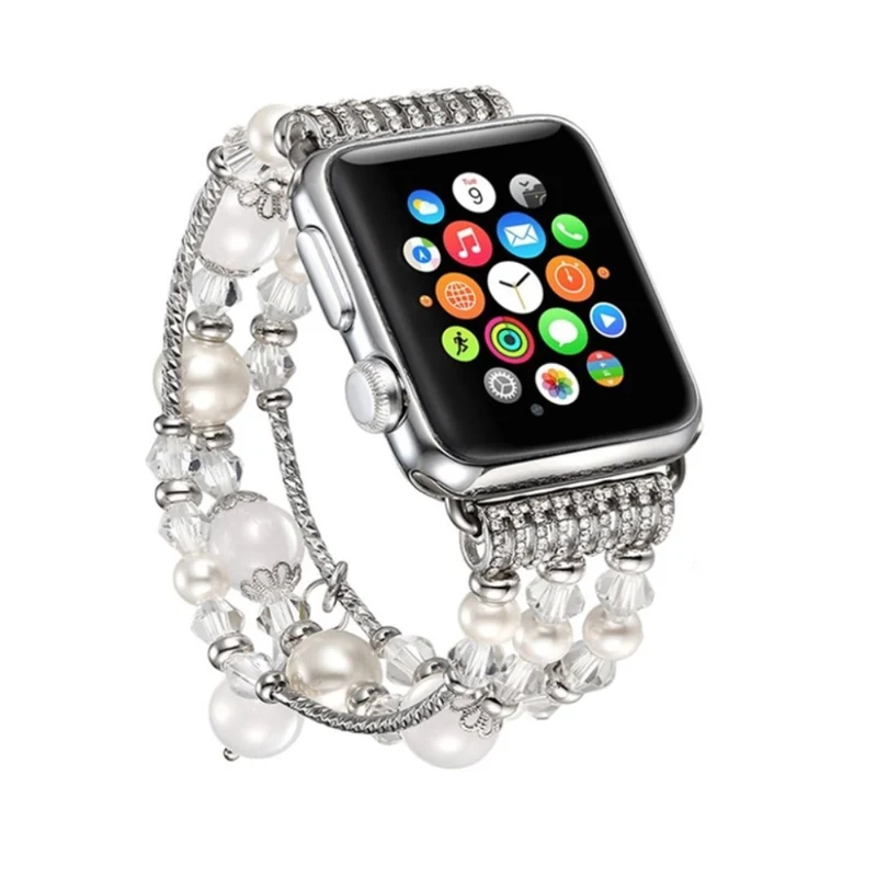 Supersauber Apple Watch Series 1-3 42mm Strass armband