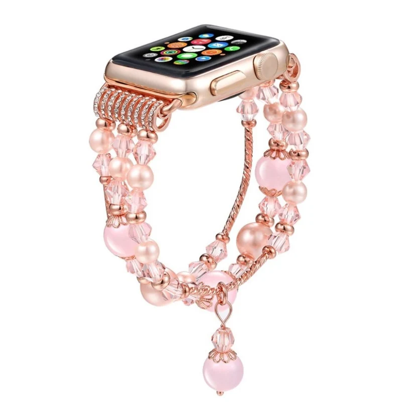 Supersauber Apple Watch Series 1-3 42mm Strass armband