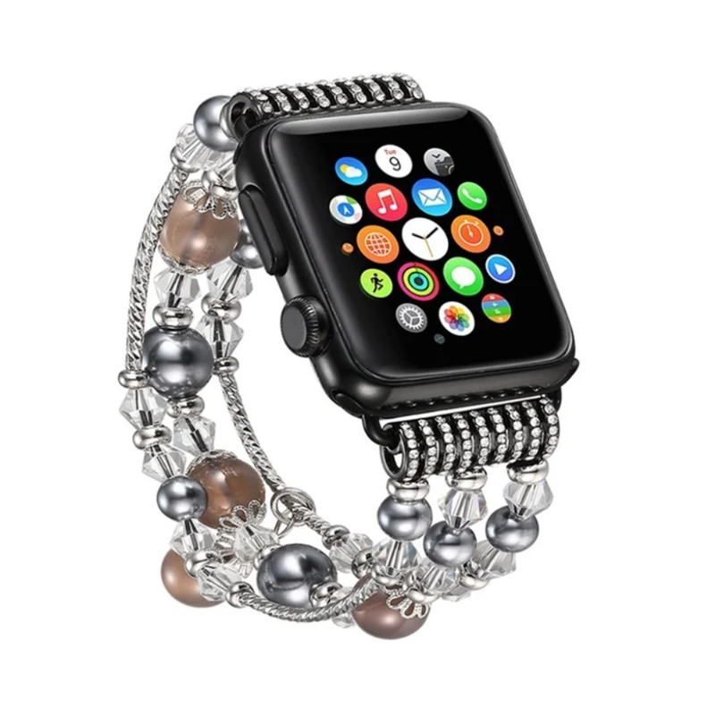 Supersauber Apple Watch Series 1-3 42mm Strass armband