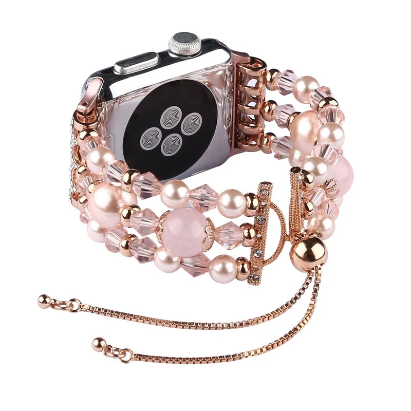 Absolut bequem Apple Watch Series 7 45mm Strass armband