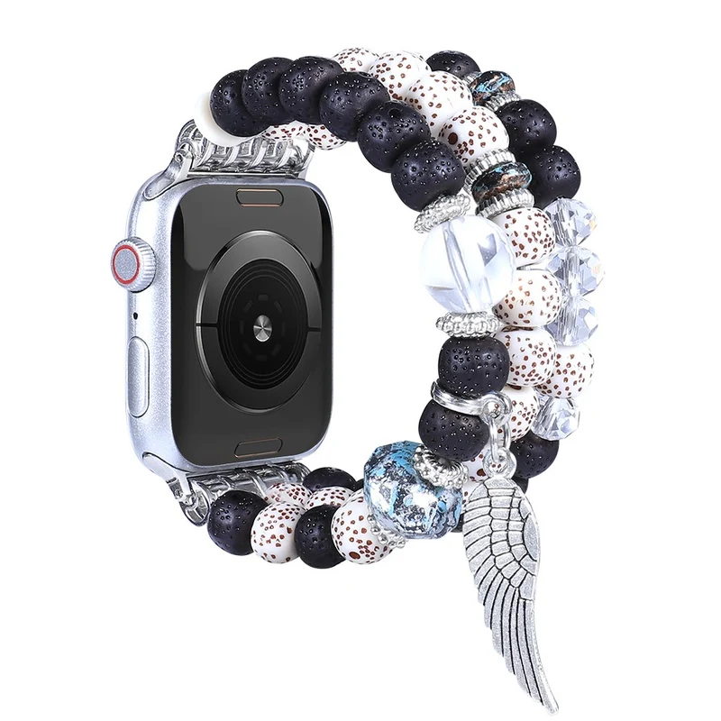 Mega angenehm Apple Watch Series 7 45mm Strass armband