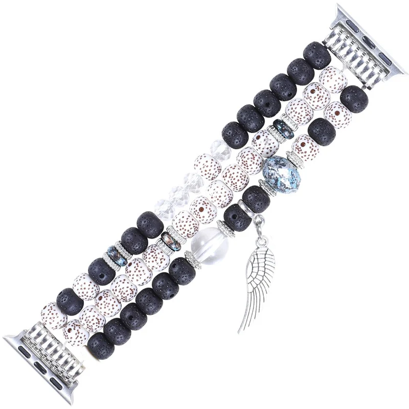 Mega angenehm Apple Watch Series 7 45mm Strass armband