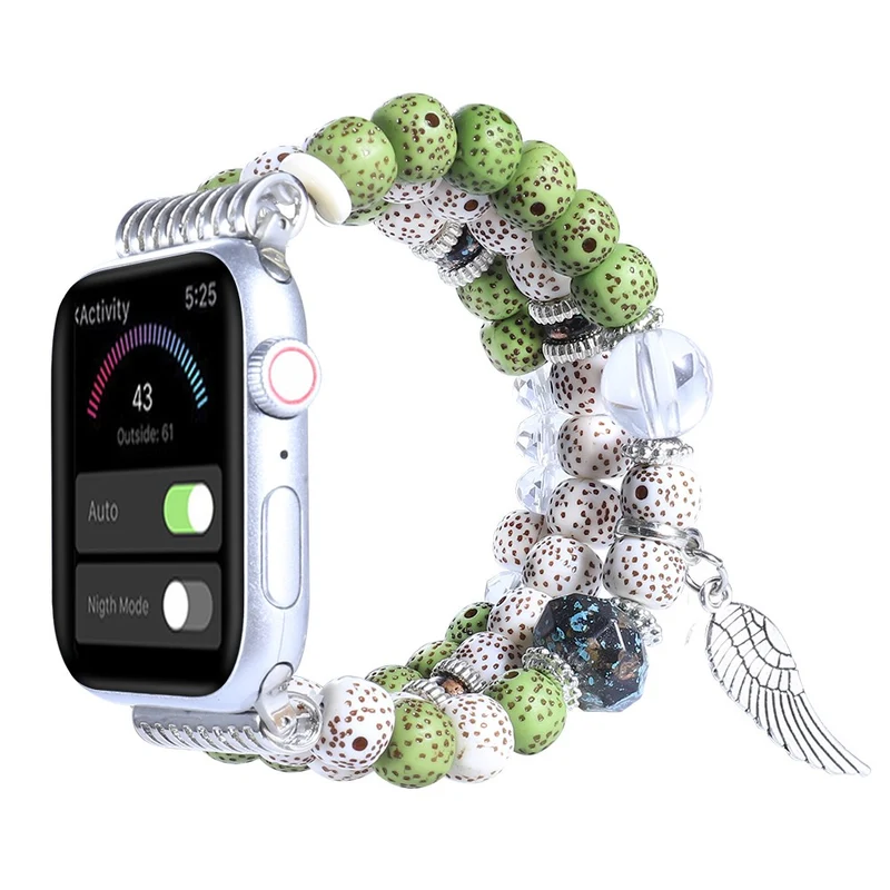 Mega angenehm Apple Watch Series 7 45mm Strass armband