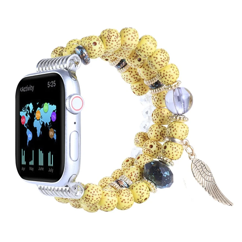 Mega angenehm Apple Watch Series 7 45mm Strass armband
