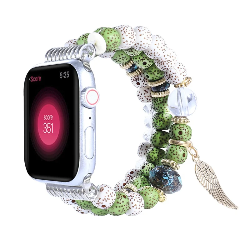 Mega angenehm Apple Watch Series 7 45mm Strass armband