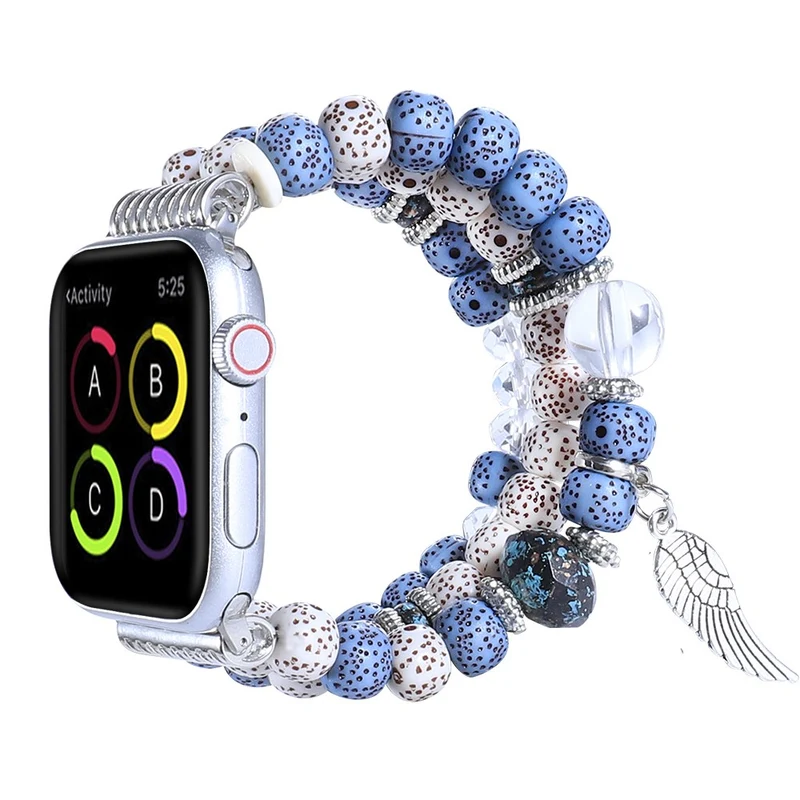 Mega angenehm Apple Watch Series 7 45mm Strass armband