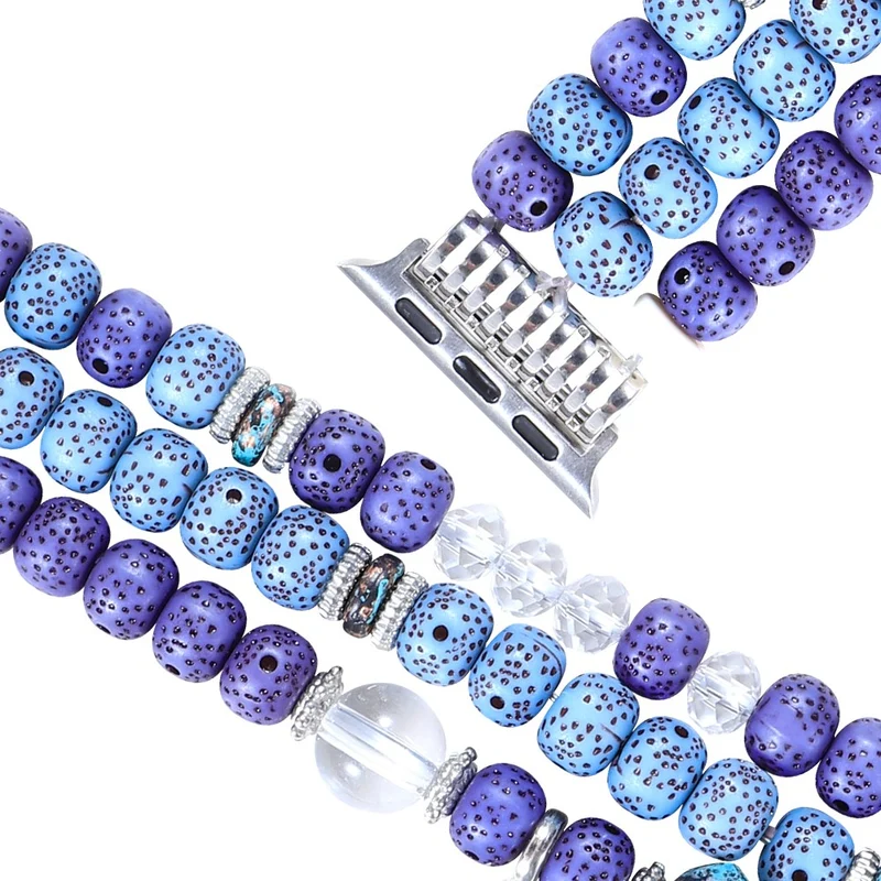 Mega angenehm Apple Watch Series 7 45mm Strass armband