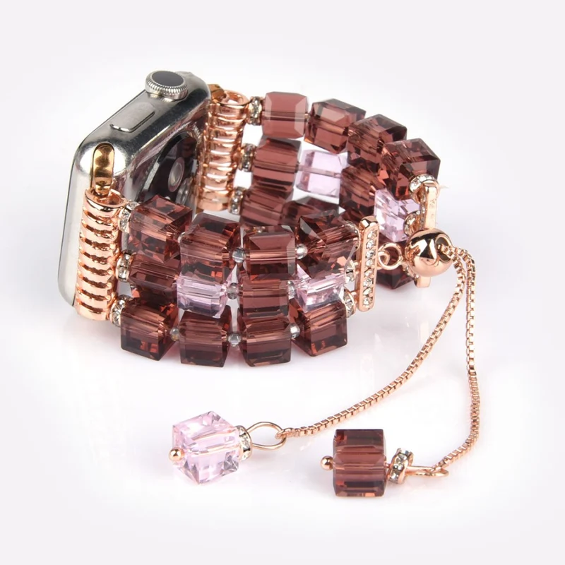 Mega zäh Apple Watch Series 7 45mm Strass armband