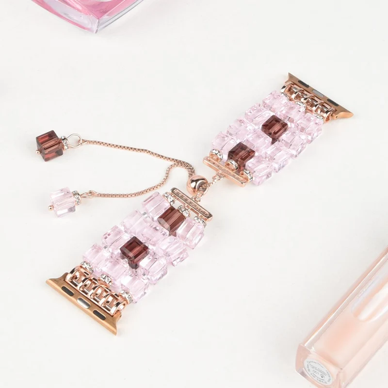 Mega zäh Apple Watch Series 7 45mm Strass armband