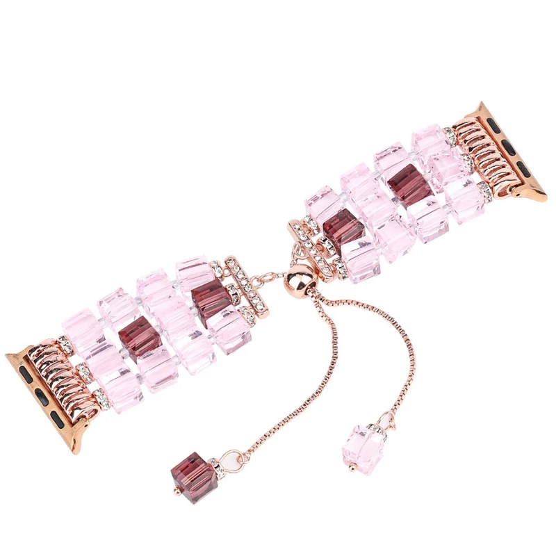 Mega zäh Apple Watch Series 7 45mm Strass armband