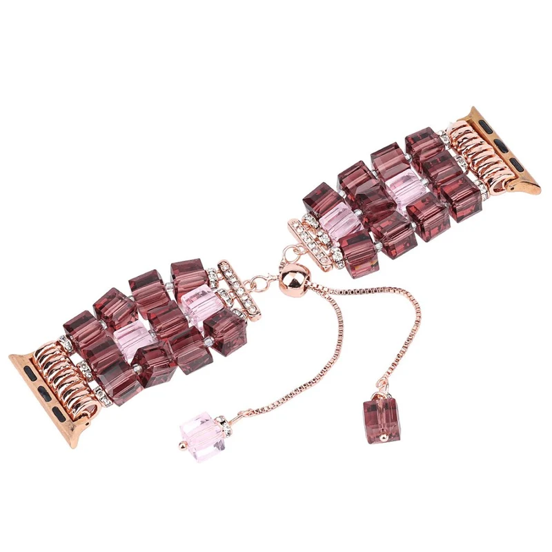 Mega zäh Apple Watch Series 7 45mm Strass armband